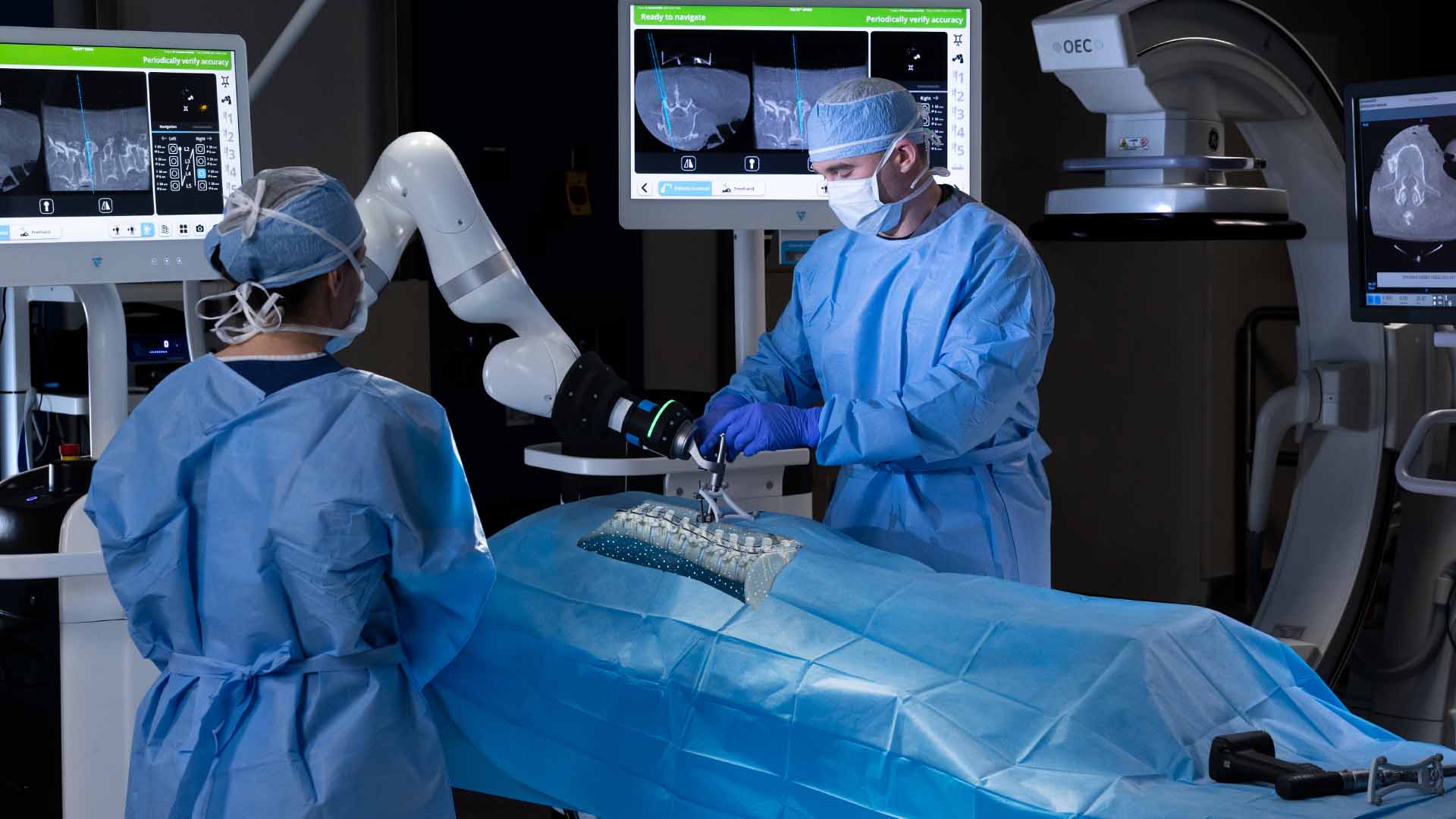 Enabling Technology used in surgical procedure