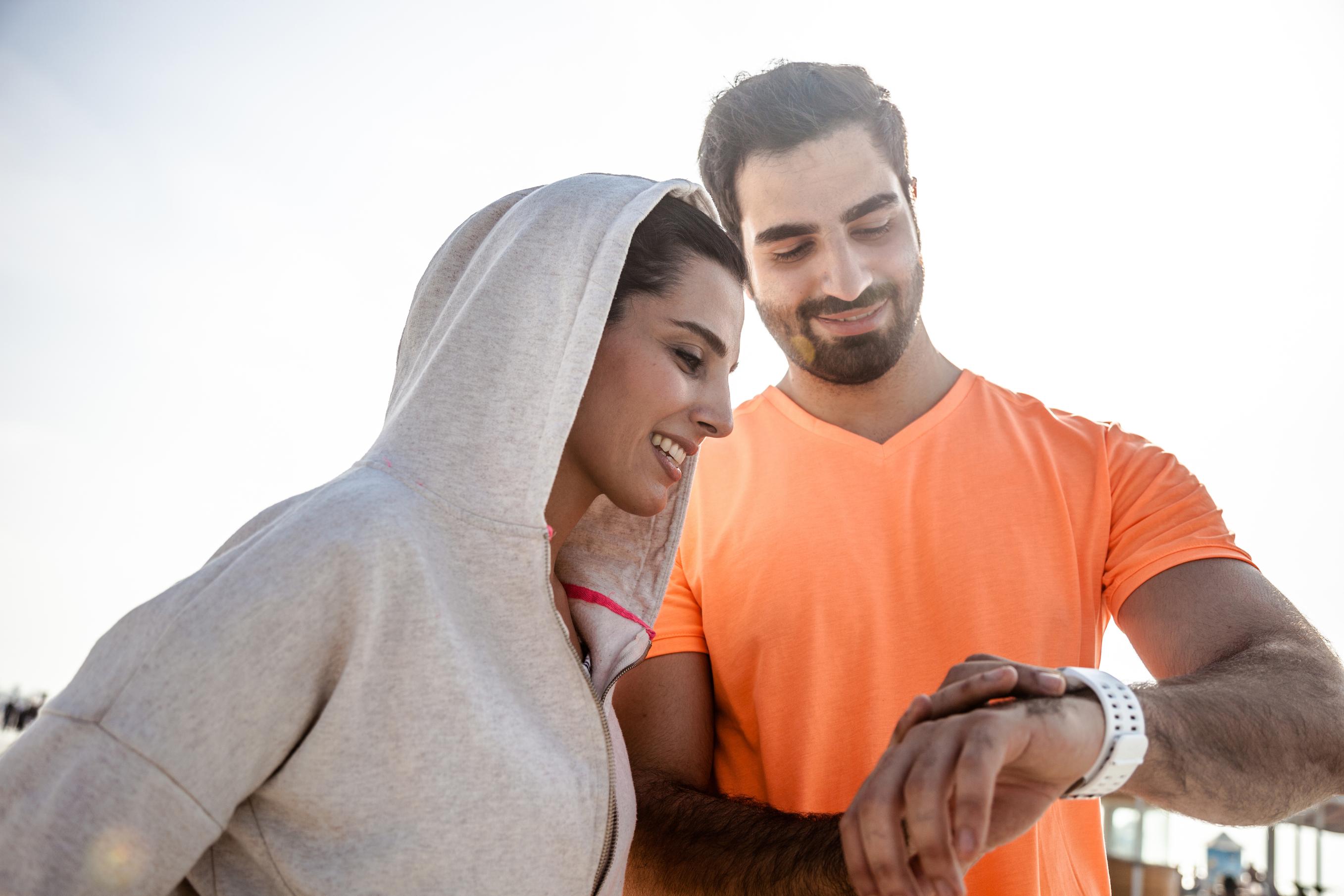 Male knees during sports