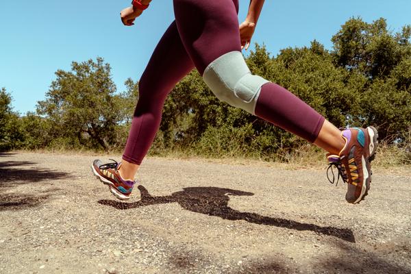 Male knees during sports