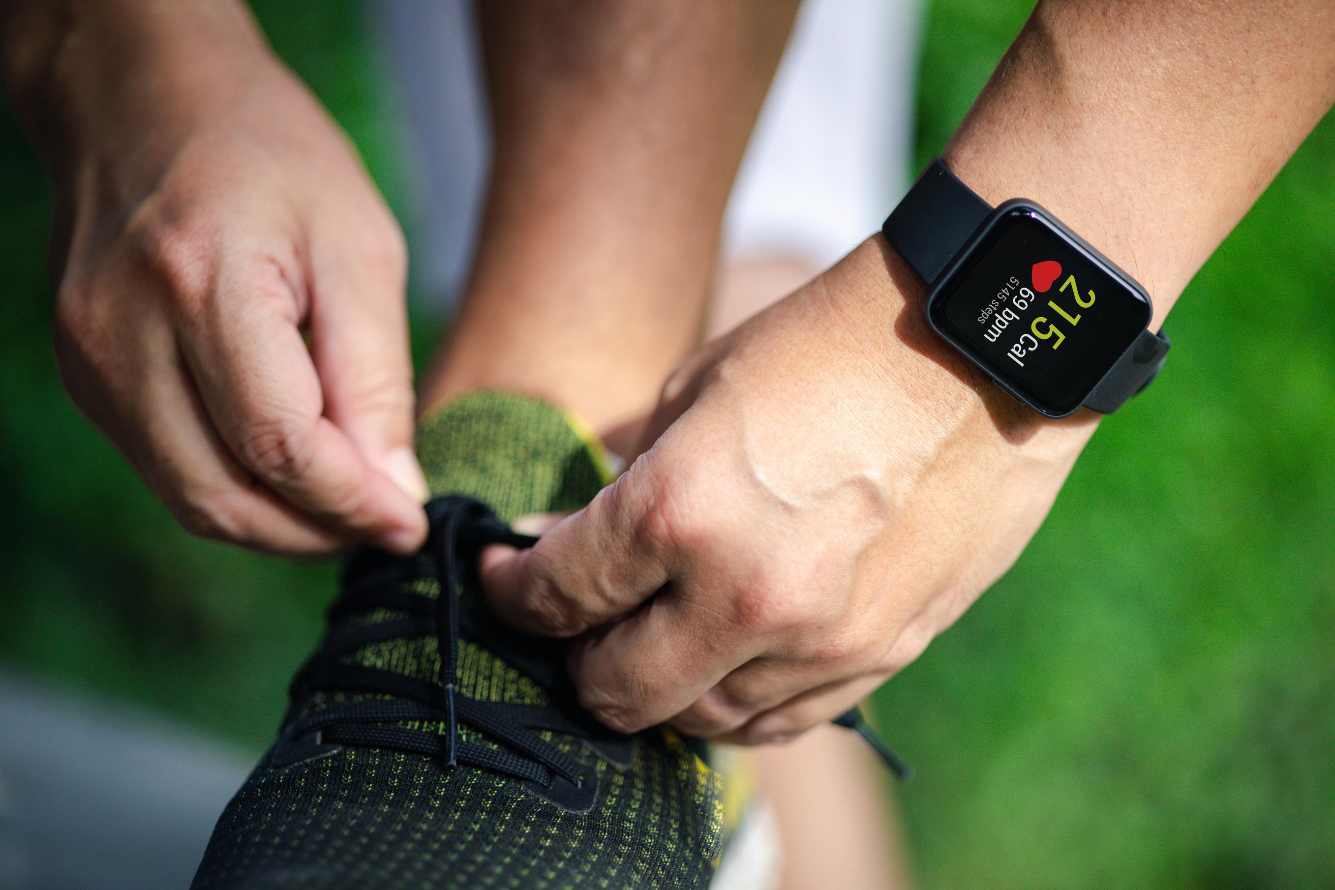 Male knees during sports