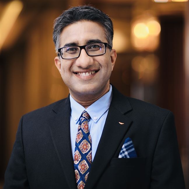 image of Krishnan A., VP, Value Creation, J&J MedTech
